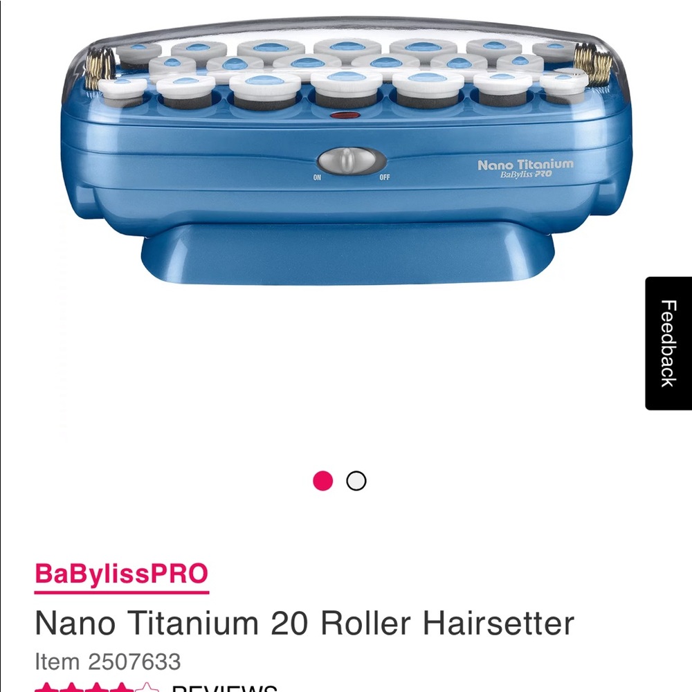 BaByliss Pro Nano Titanium 20 Hot rollers